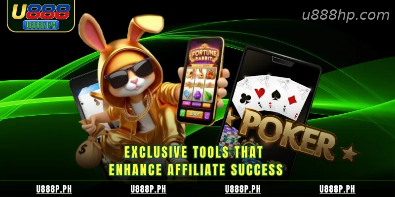 Exclusive tools that enhance affiliate success