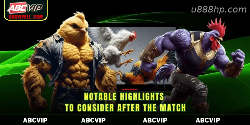 Notable highlights to consider after the match