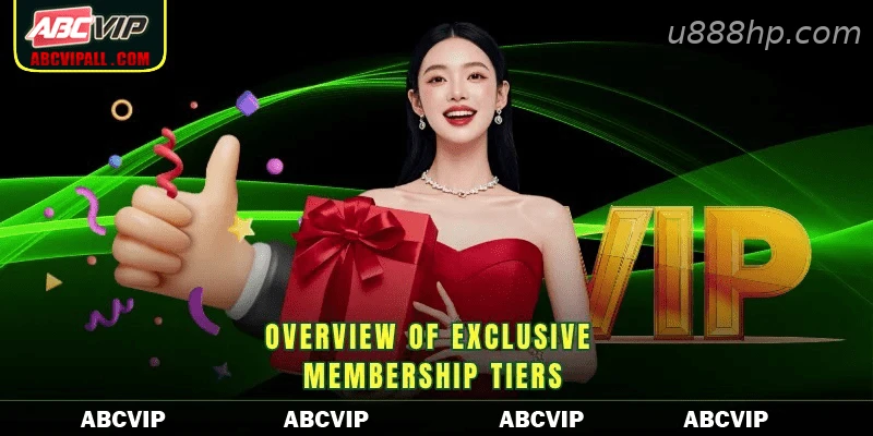 Overview of exclusive membership tiers